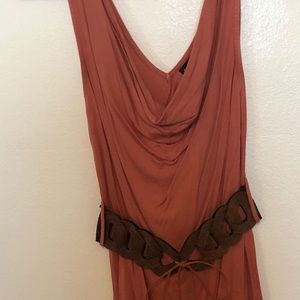 Chic Tank with Belt